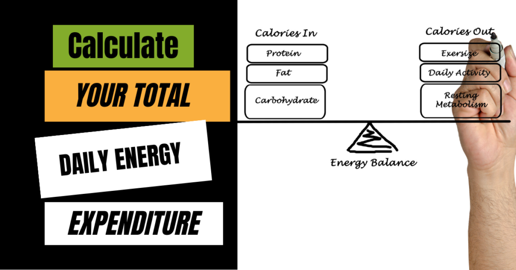 Calculate Your Total Daily Energy Expenditure tdee
